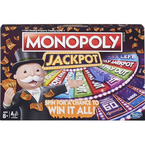 monopoly jackpot board game instructions